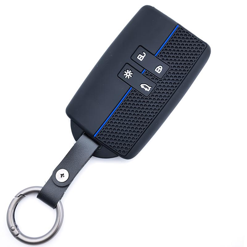 

New 3 Button Car Remote Silicone Key Cover Fob Case For Renault Captur Koleos Kadjar Arkana Megane Dacia Duster Sandero Stepway