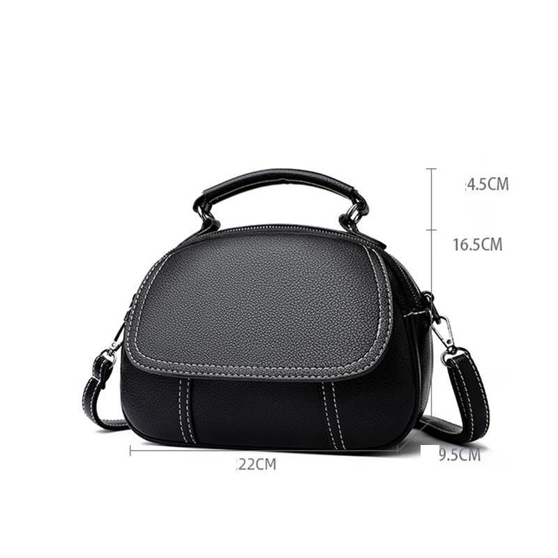 Geantă retro din piele PU, de înaltă calitate, la modă