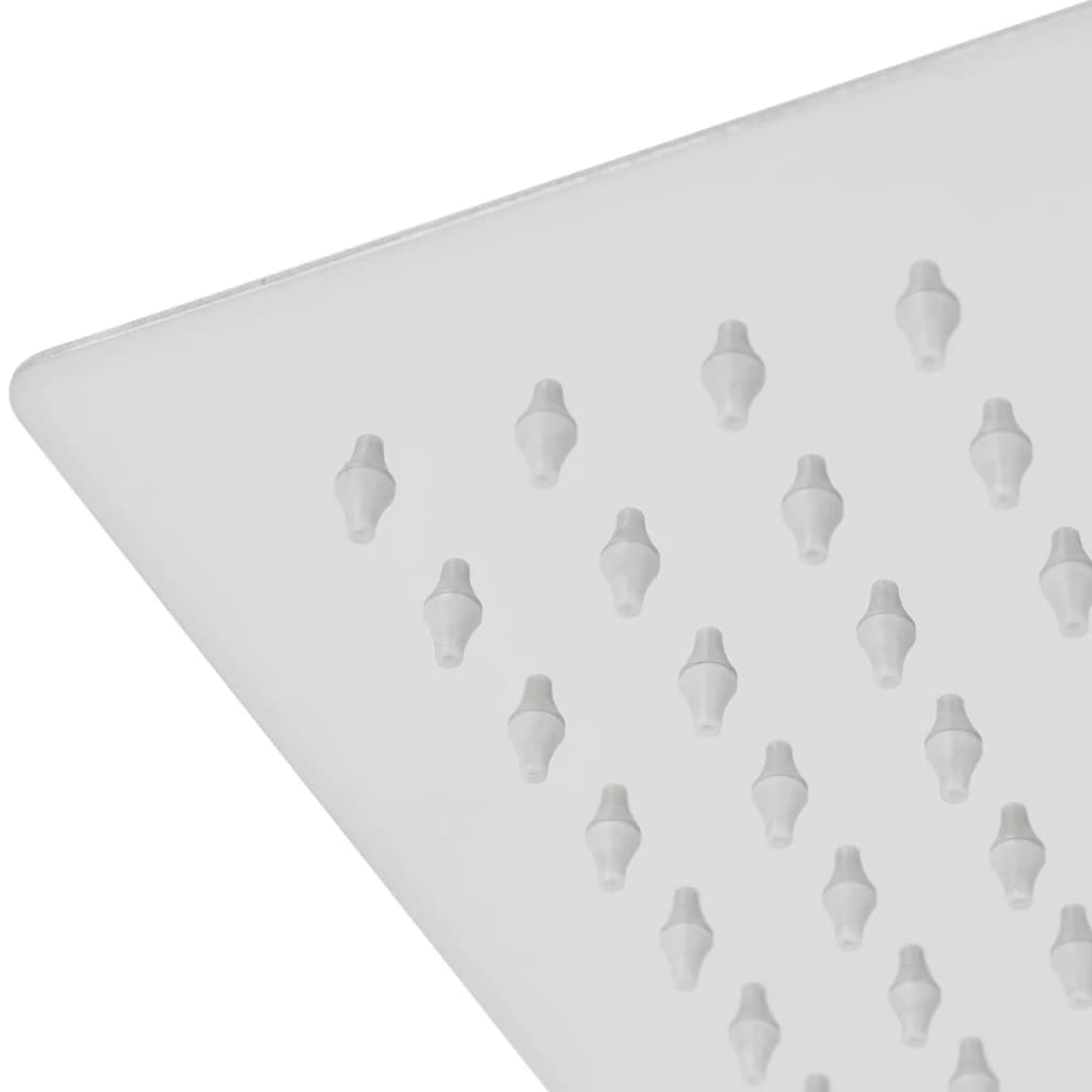Vidaxl Stainless Steel Shower Head, 30X40 Cm, Rectangular