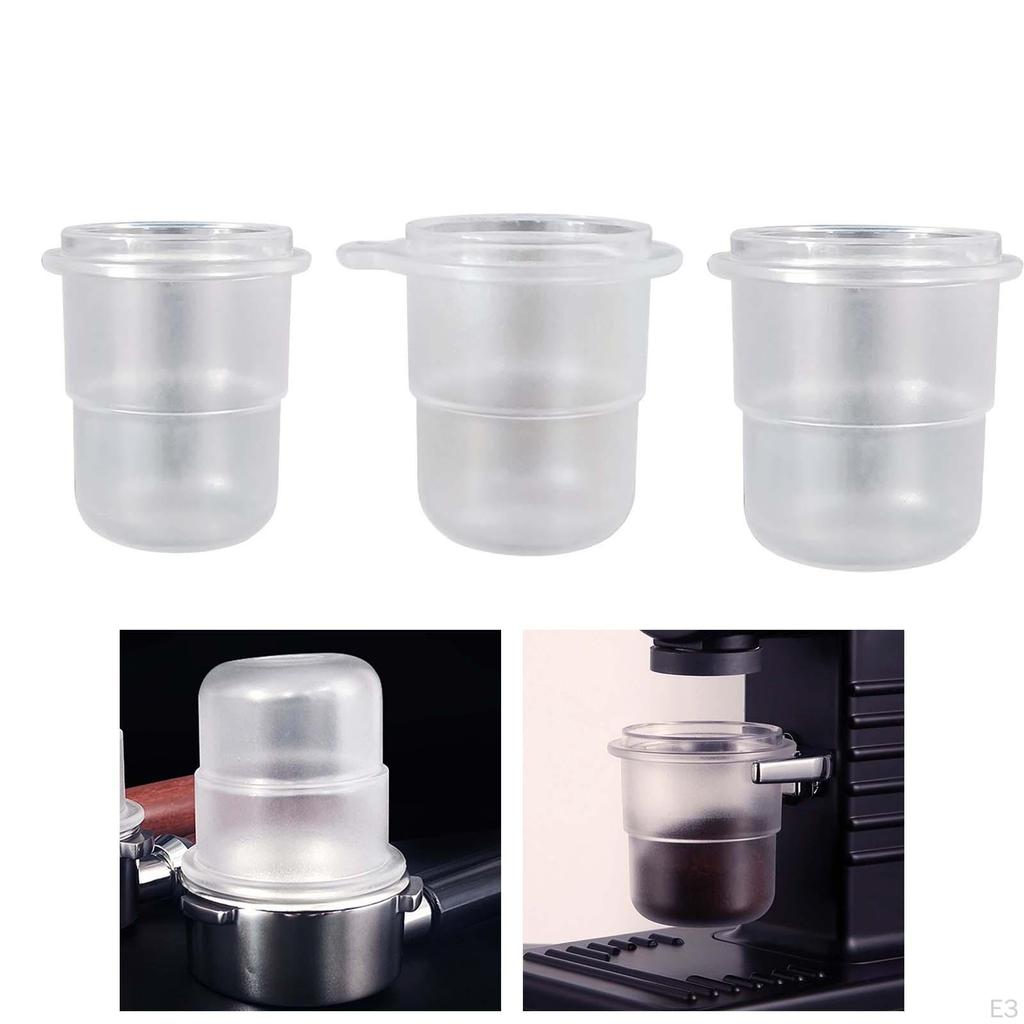 Coffee Dosing Cup Espresso Clear Plastic Sniffing Mug powder for Portafilter