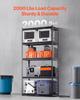 Storage Shelves 5 Tier Adjustable Heavy Duty Garage Shelving Unit 2000 lbs