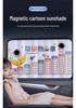 Children's Car Interior Sunshade Curtains for Rear Window