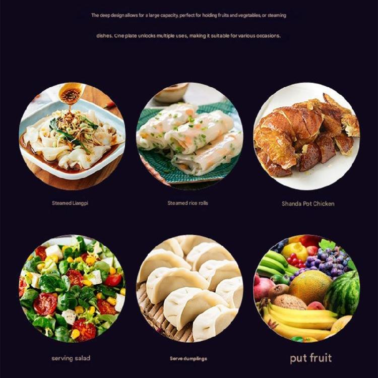 Kitchen BBQ Pan Plate Oven Rack Stainless Steel Baking Pan Dish With Cover for Baking And Refrigerator Organization