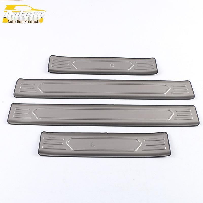Trumpchi GA4 Stainless Steel Sill Scuff Plates - Scratch-Resistant Decorative Car Stickers