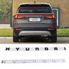 ABS Car Trunk Sticker for Hyundai Elantra Tucson Santa Fe Sonata I30 I20 Ix25 Ix35 N Line Front Badge Rear Letter Accessoire AG3