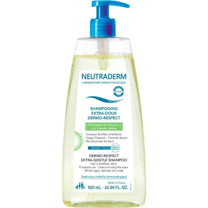 Neutraderm Shampooing Extra-Doux Dermo-Respect Avec Pompe 500Ml