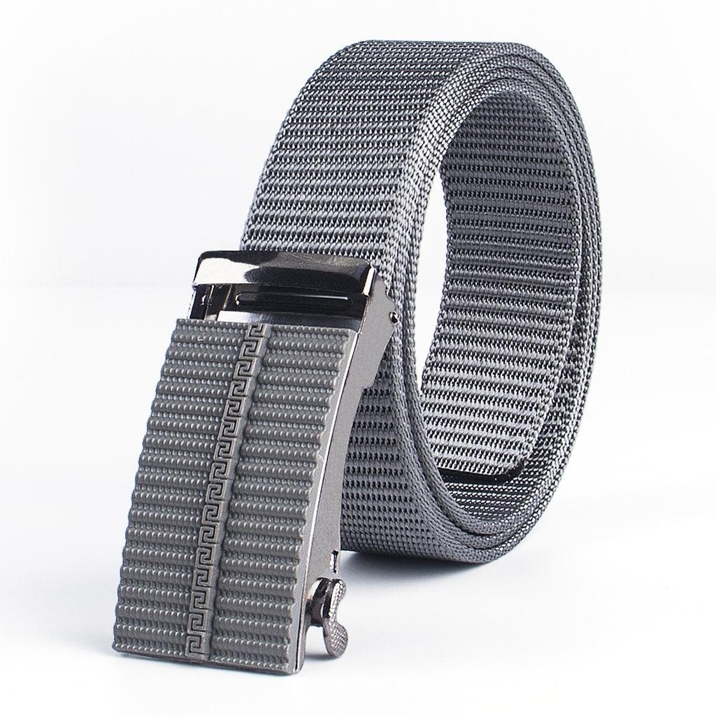 Nylon Cloth Belt Men'S Casual Smooth Buckle Men'S Belt