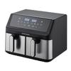 Friteuse Sans Huile - ARTHUR MARTIN - Airfryer - 2 Cuves De 4,5L - 2000W - 8 Programmes