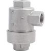 Air Valve, Quick Release Air Valve, Threaded 1/4" Bspt Aluminum One-way Quick Exhaust Air Pipe Valve Replacement Accessory