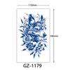 Herbal Tattoo Stickers, Juice Tattoo Stickers, Semi-Permanent English Letter Tattoo Stickers Tattoo