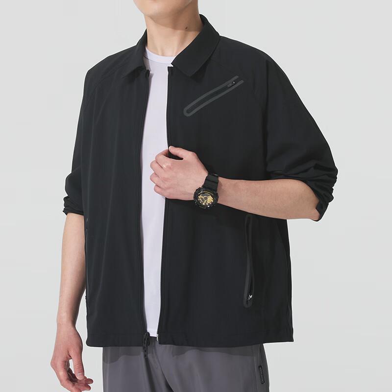 

Under Armour Men s Woven Polo Jacket L
