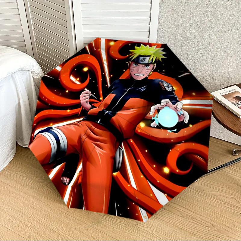 1pc Naruto Automatic Folding Umbrella] Durable Iron Frame & Rod, Portable Folding, Makes a Great Holiday Gift yy251016236