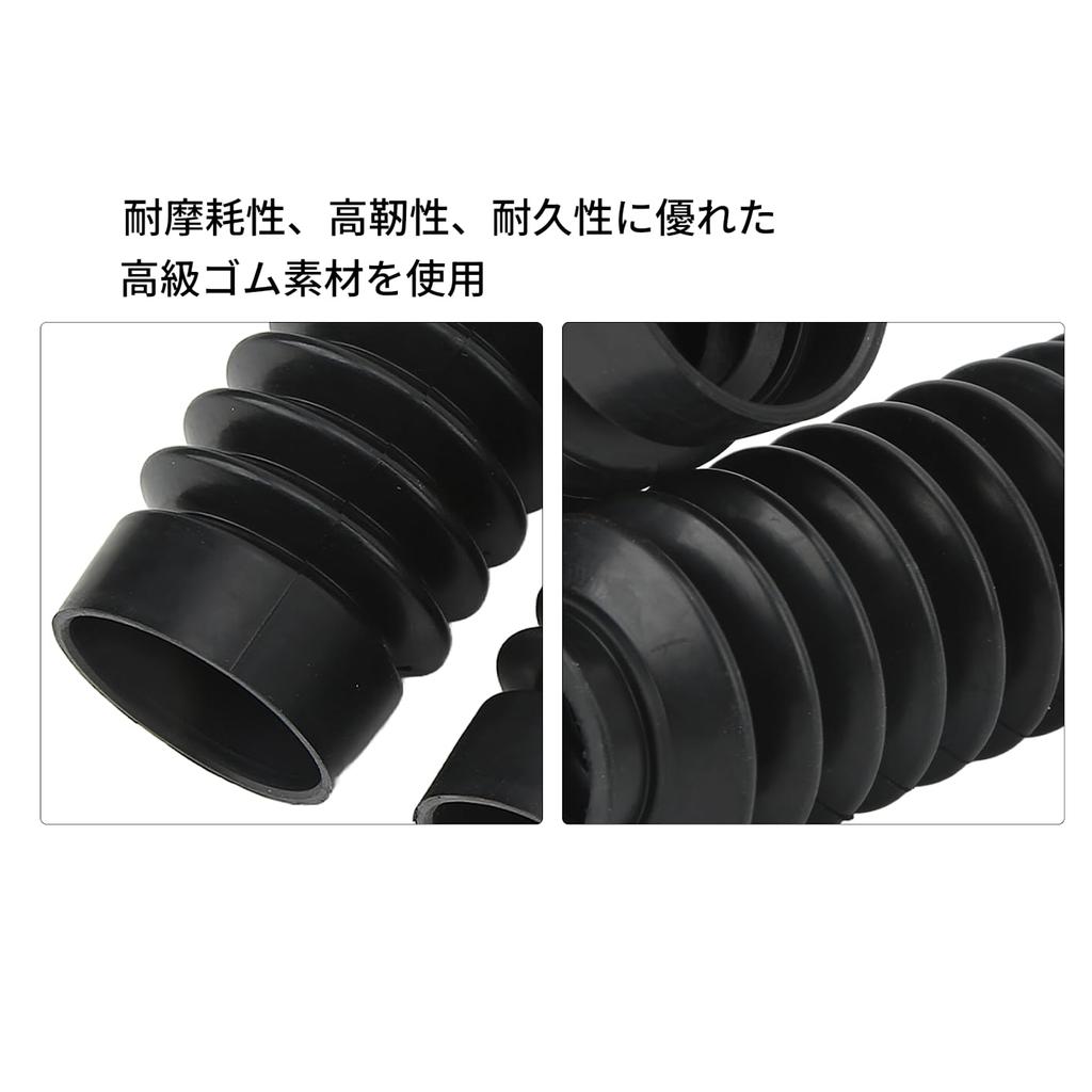 2er-Pack Gabelschützer Stoßdämpferabdeckung für CL400 CB400 CB500 CB400ss