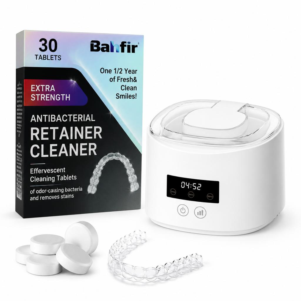 Xiaomi Xiaomi 50KHZ USB Rechargeable Ultrasonic Braces Cleaning Machine Multi-Function for Invisible Retainer Denture And Jewelry Care
