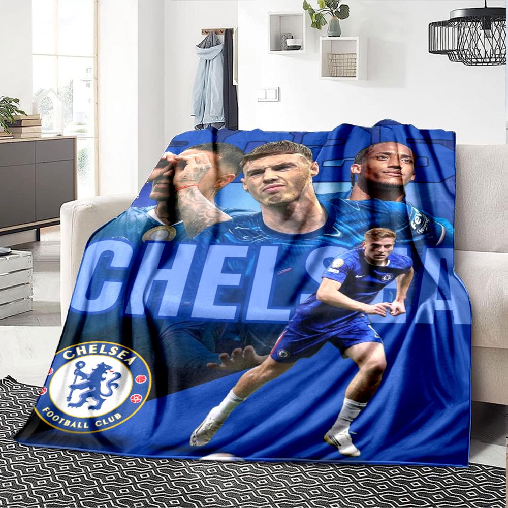 Chelsea Fc Football Player Blanket Ultrasoft Suitable For Office Picnics Chair Four Seasons Universal Digital Print