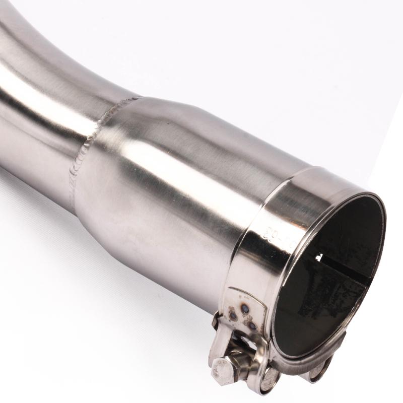 Slip On Motorcycle Modified Mid Link Pipe Exhaust System Escape Connect Tube For Yamaha YZF R1 1998 1999 2000 2001 2002 2003