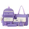 Girls  Elementary School Students  Junior High School Students  Contrasting Color Backpacks  High School Students  College Students  Backpacks