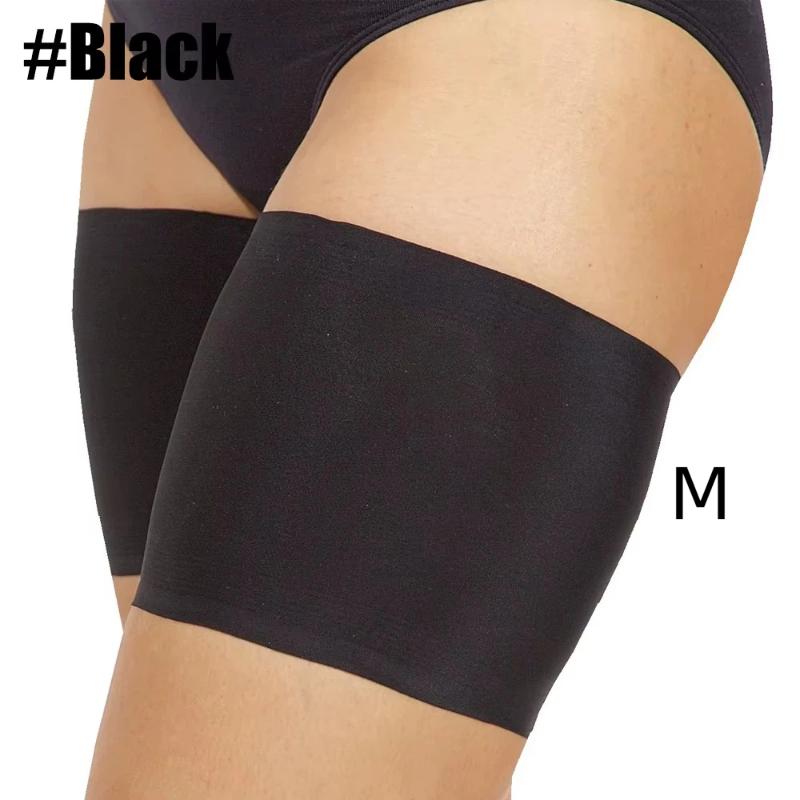 1 Pair Women Compression Thigh Covers Anti-friction Non-slip Durable Fabric for Cycling Climbing Outdoor Sports