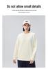 Trendy Heavyweight Drop Shoulder Cotton Pullover Women's Loose Long Sleeve Solid Sweatshirt