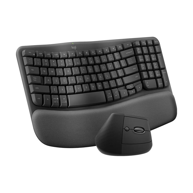 

Logitech Wave Combo Wireless Ergonomic Keyboard & Mouse Set