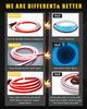 Car LED Strip 12V Flowing LED Hood Daytime Running White Light, Strip, Light, Light, DRL, Truck, SUV, Ultra-Thin, Waterproof, Silicone, Universal,