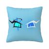 Shadow Milk Cookie Run Kingdom Pillowcase Polyester Cushion Cover Gift Cute Cartoon Throw Pillow Case Cover Home Zipper 40X40Cm