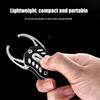 Mini Fish Lip Grabber with Secure Lanyard Stainless Steel Designed for Efficient Fishing Adventures