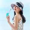 Damen Geschenk Hohe Qualität 100% Baumwolle Damen Fischerhut Mutter Sommer Strand Faltbare Sonnenkappe Frau Schick Breite Krempe Fischerhüte