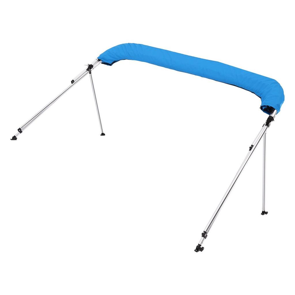 3 Bow Boat Bimini Tops 72"Lx(85"-90")W x 46"H Awning Canopy Pacific Blue