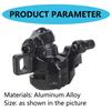 Electric Scooter Rear Brake Caliper Replacement Rear Wheel Disc Brake Left Side Aluminum Alloys Disc Brake Caliper