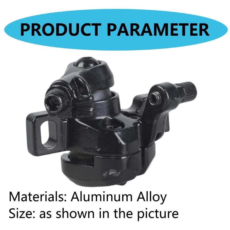 Electric Scooter Rear Brake Caliper Replacement Rear Wheel Disc Brake Left Side Aluminum Alloys Disc Brake Caliper
