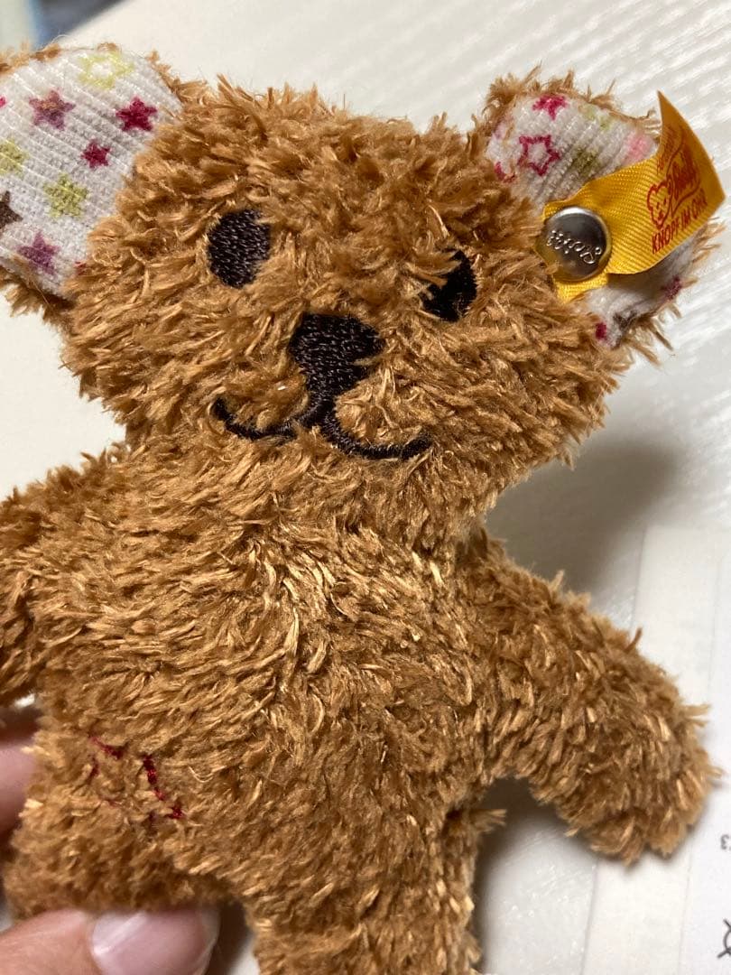 

[USED] Steiff small bear rattle teddy bear