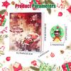 3D Stereo Christmas Collectible Doll Figures Advent Calendar Classic Doll Countdown Calendar for Boys Girls Xmas Party Favor