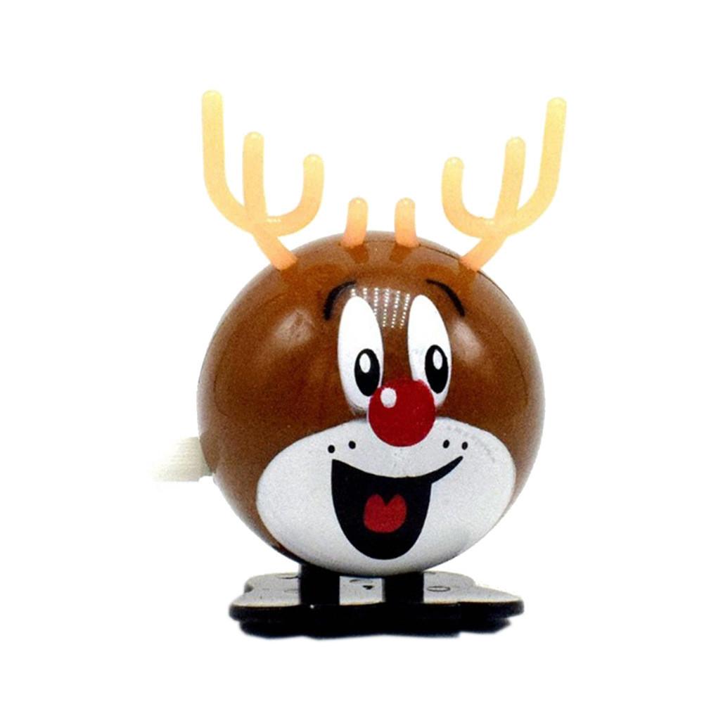 Roztomilé natahovací hračky Santa, sněhulák a sob pro interaktivní vánoční dárky