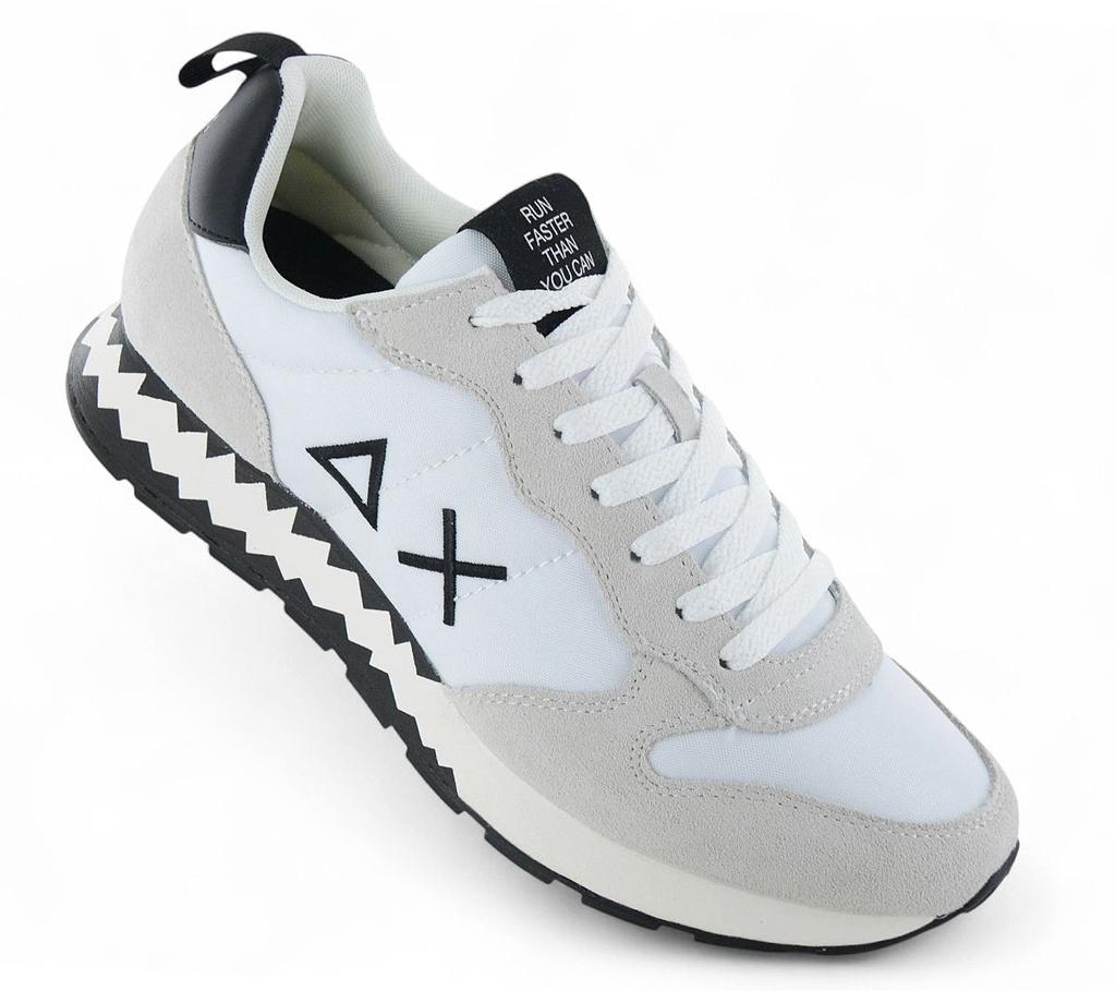 Sun68 Tom Snake - Herren Sneakers Schuhe Weiß Z35104-01 ORIGINAL