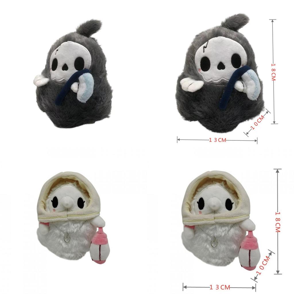 Leuchtendes Pestdoktor- und Krankenschwester-Paar Plüschtier Niedliches und Einzigartiges Geschenk