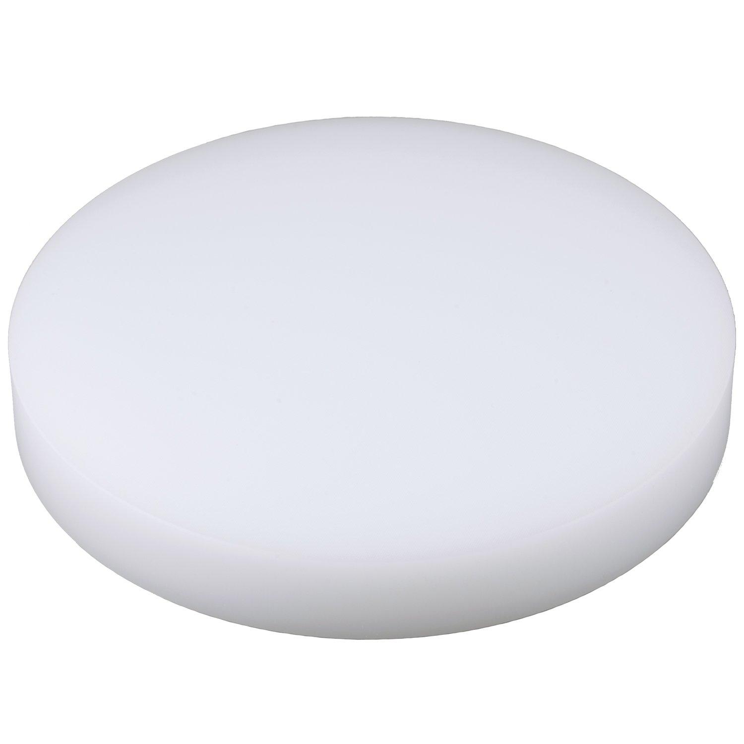 

Towa Polyeight Chinese Cutting Board, White, 350mm Diameter x 50mm Thick, 4.86 kg, Polyethylene (PE), R-35