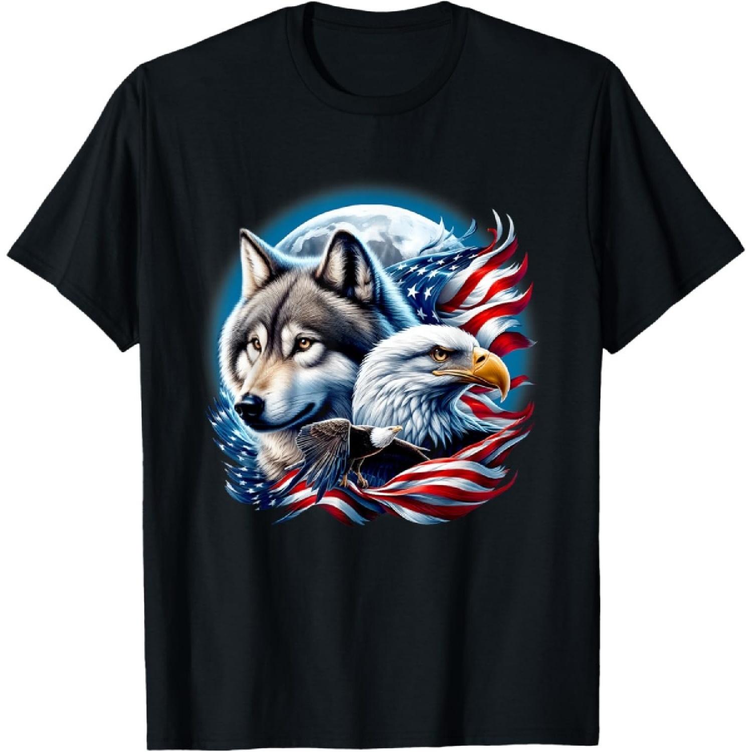 New Years Wolf Lover T-Shirt S
