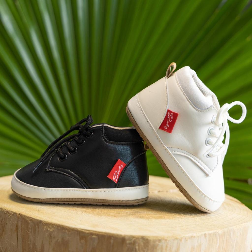 Spring 2025 Baby Solid Color Rubber Sole Walker Shoes