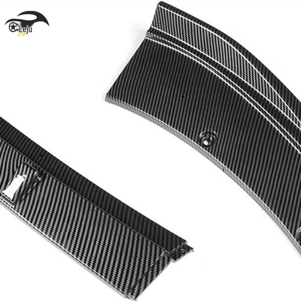 Front Lip Corner Trim for 2015-2017 Ford Mustang: Three-Section Splitter Body Kit