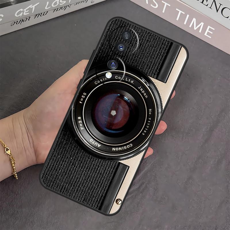 Retro Camera Vintage Case For Honor X8a X9a X6a X7a X7 X8 X9 X9b X8b Honor 10 50 70 90 Lite Magic 5 6 Pro Cover