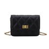 Popular small bag women's new diamond chain bag versatile messenger bag texture bag