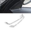 1 Pair Car Interior Front Door Speaker Cover Gap Trim Interior Mouldings Accessories for BMW 5 Series F10 F18 2011-2013