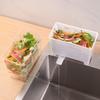 Table Top Trash Can Mini Home Kitchen Waste Storage Box Sink Drain Basket Dry Wet Separation Filtration Magical