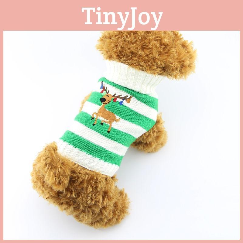 Pet Jumper With Wool Knit For Small Dogs During Christmas And New Year Celebrations
