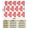 Year of the Horse Chinese New Year Blanket Wool Throw Blanket Bedroom Sofa Personalised Ultra-Soft Warm Bedsprea,