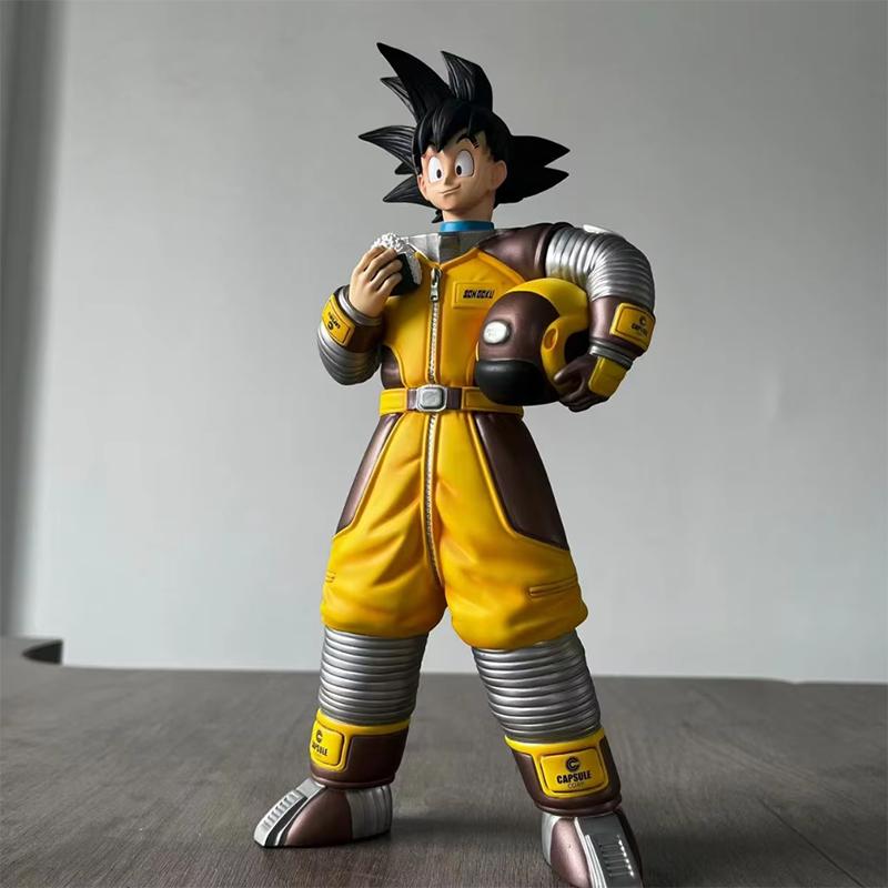 Genuine Dragon Ball Z Namek Goku Figure Space Suit Goku Action Figure 24cm Pvc Statue Collection Model In Stock
