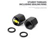 Car Keychain Keyring Tire Valve Cap Car Styling Accessories For Chevrolet Spark Captiva Cruze Malibu Equinox Trax Camaro Blazer