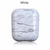 Fashion Charging Box Dust Guard Hard PC Protective Case Cover Bag Shell Marble Stone