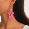 Acrylic Earrings, Cartoon Dinosaur Love Gorilla Bird Earrings, Earrings For Women